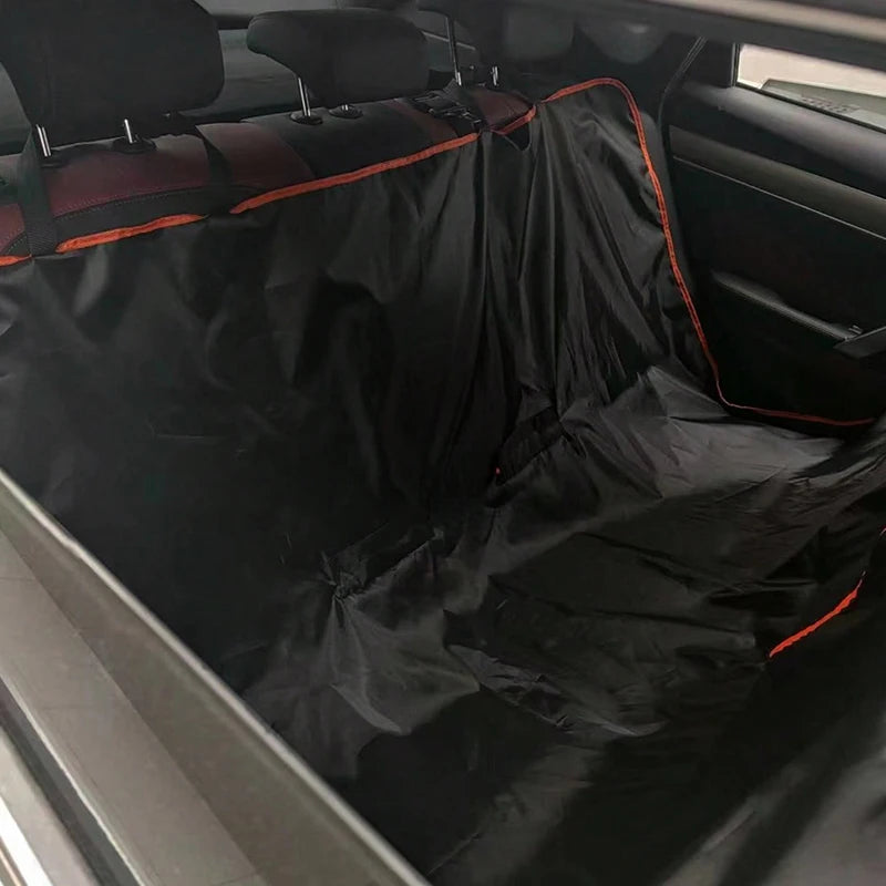 Dog Car Seat Cover for Back Seat,Durable Scratchproof Dog Hammock,Pet Seat Cover Protector for Cars,Trucks and SUVs