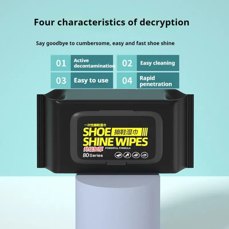 Powerful Cleaning Wipes Shoe Daily