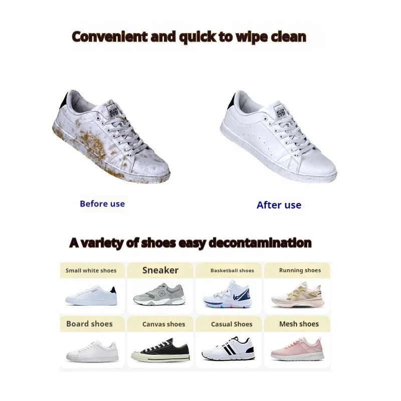 Powerful Cleaning Wipes Shoe Daily
