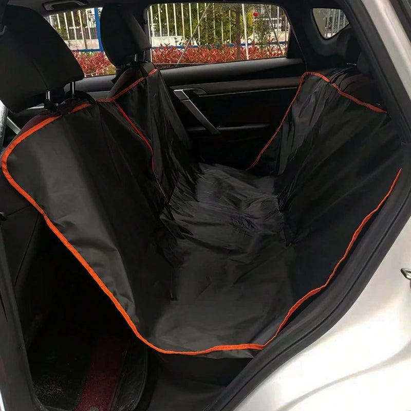 Dog Car Seat Cover for Back Seat,Durable Scratchproof Dog Hammock,Pet Seat Cover Protector for Cars,Trucks and SUVs